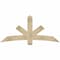 Ekena Millwork Alberta Rough Sawn Timber Gable Bracket, Douglas Fir, 72"W x 33"H x 4"D x 6"F, 11/12 Pitch GBW072X33X0406ALB00RDF - alternate 1